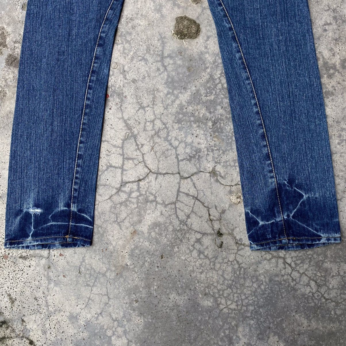 Japanese Brand × Seditionaries Vintage Japanese Bondage Zipper Jeans Size US 29 - 6 Thumbnail
