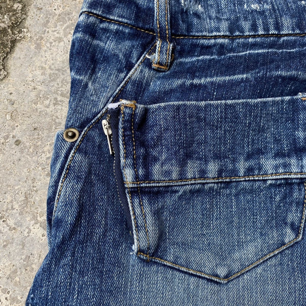 Japanese Brand × Seditionaries Vintage Japanese Bondage Zipper Jeans Size US 29 - 9 Thumbnail