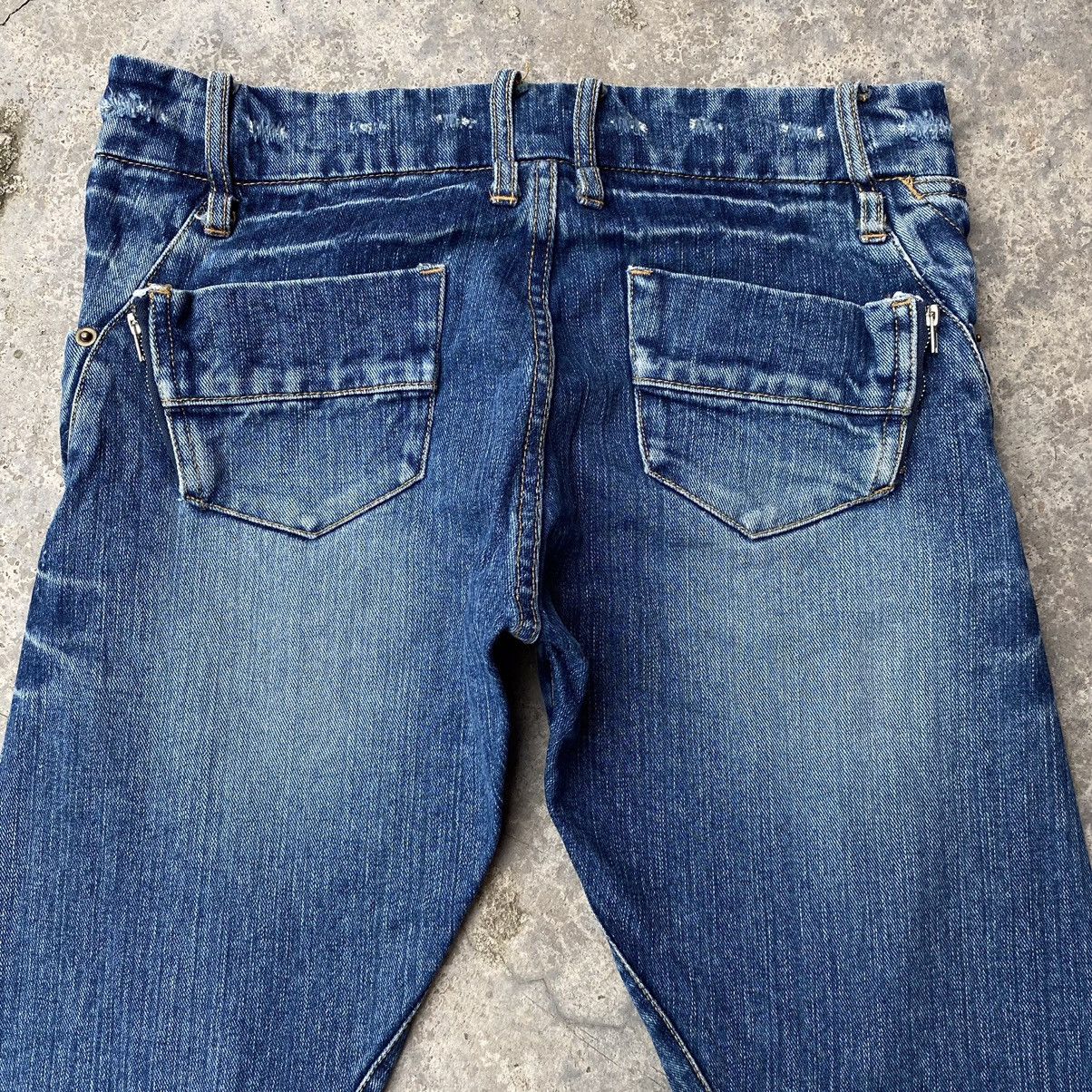 Japanese Brand × Seditionaries Vintage Japanese Bondage Zipper Jeans Size US 29 - 7 Thumbnail