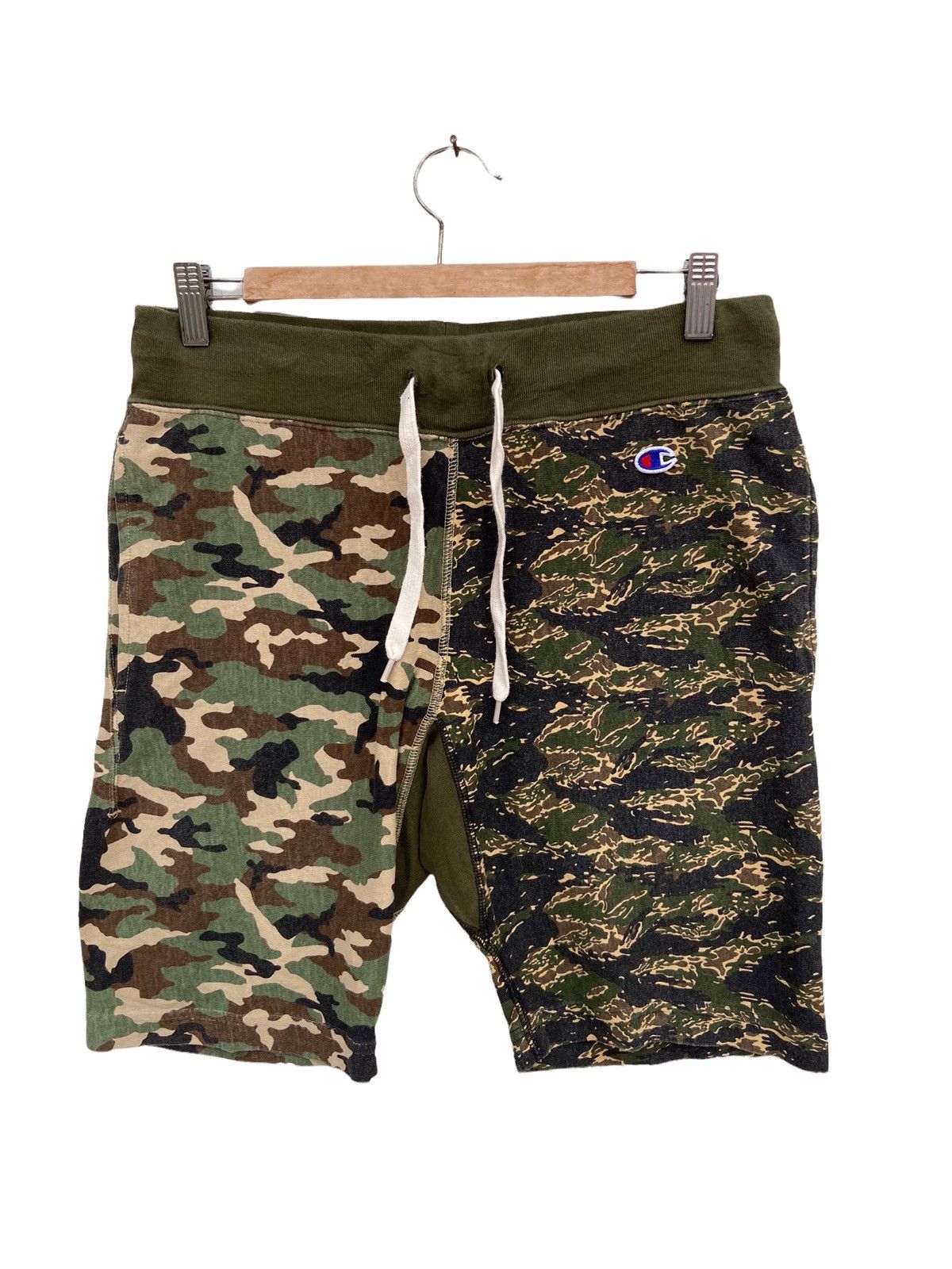 image of Champion X Ship Exlusive Tiger Stripe Short Pant in Camo, Men's (Size 30)