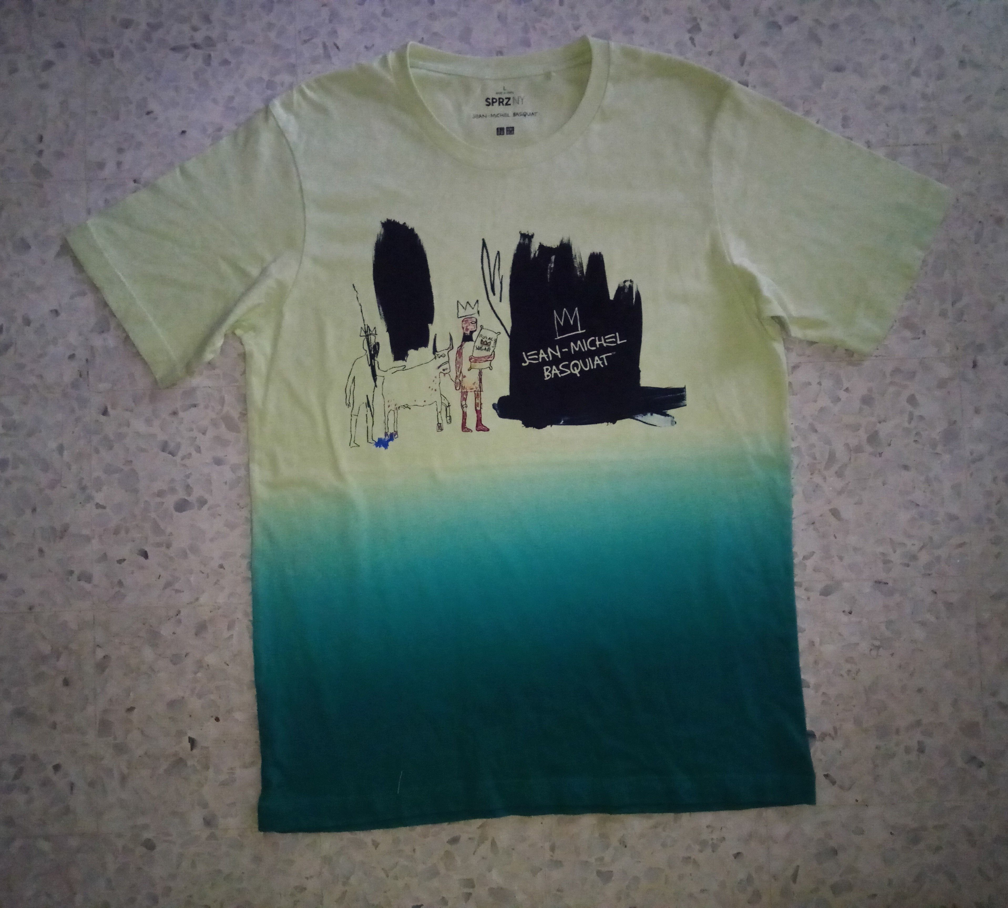 Jean-Michel Basquiat × Uniqlo SPRZNY Basquiat artist pop art Keith Haring Andy Warhol Size US M / EU 48-50 / 2 - 2 Thumbnail