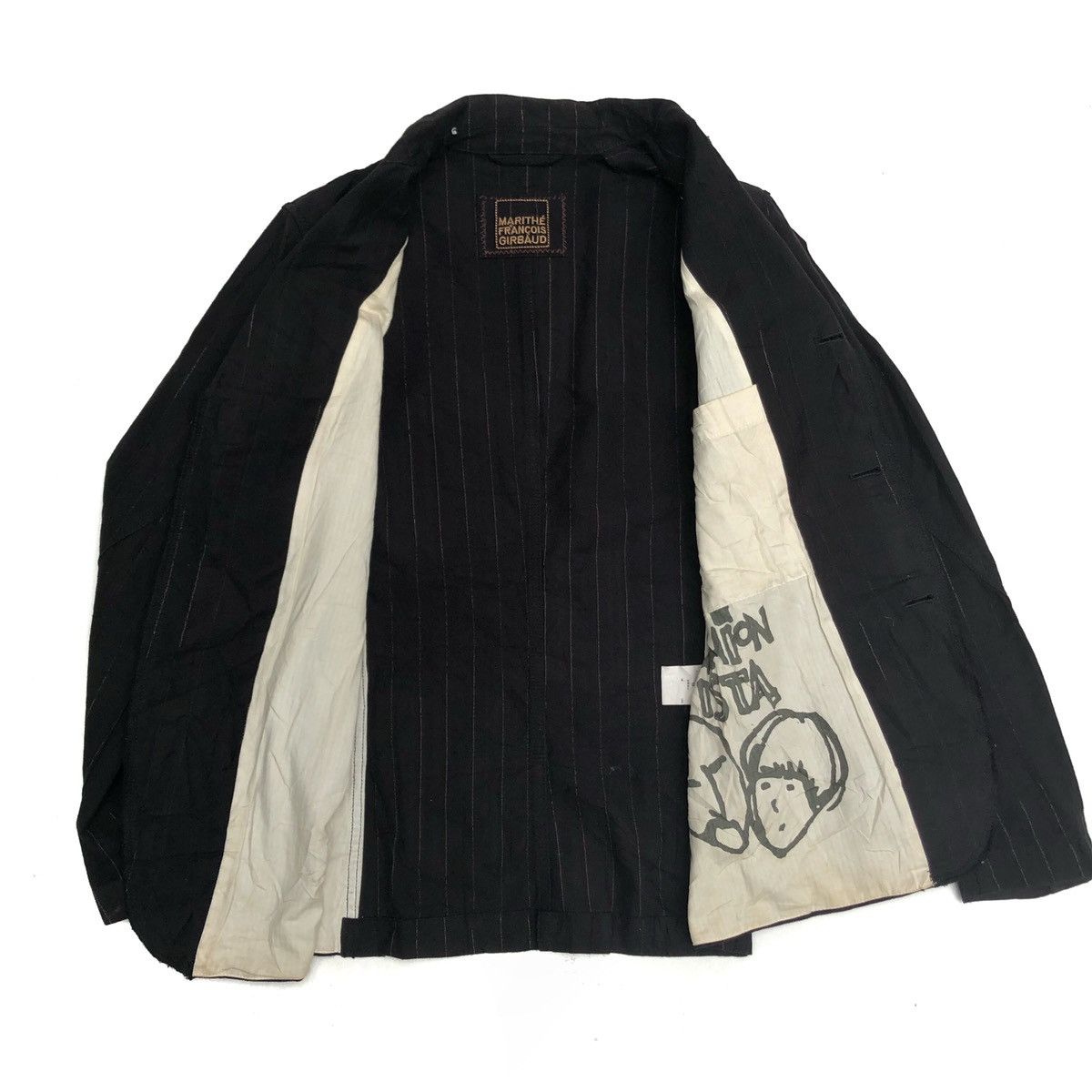 Marithe + Francois Girbaud ❄️Marithe Francois Girbaud Blazer Denim Size M / US 6-8 / IT 42-44 - 6 Thumbnail
