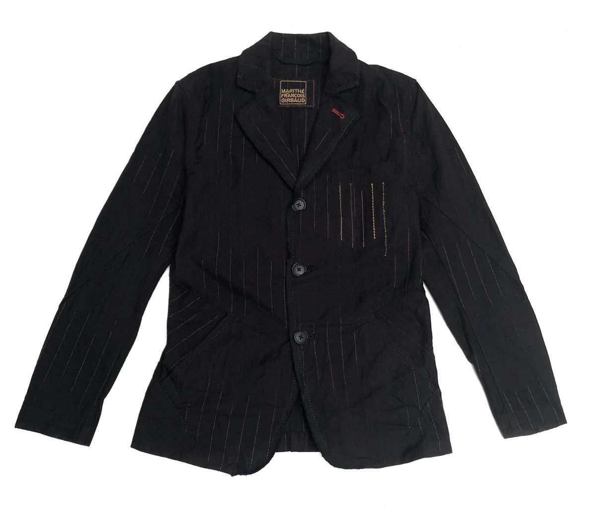 Marithe + Francois Girbaud ❄️Marithe Francois Girbaud Blazer Denim Size M / US 6-8 / IT 42-44 - 1 Thumbnail