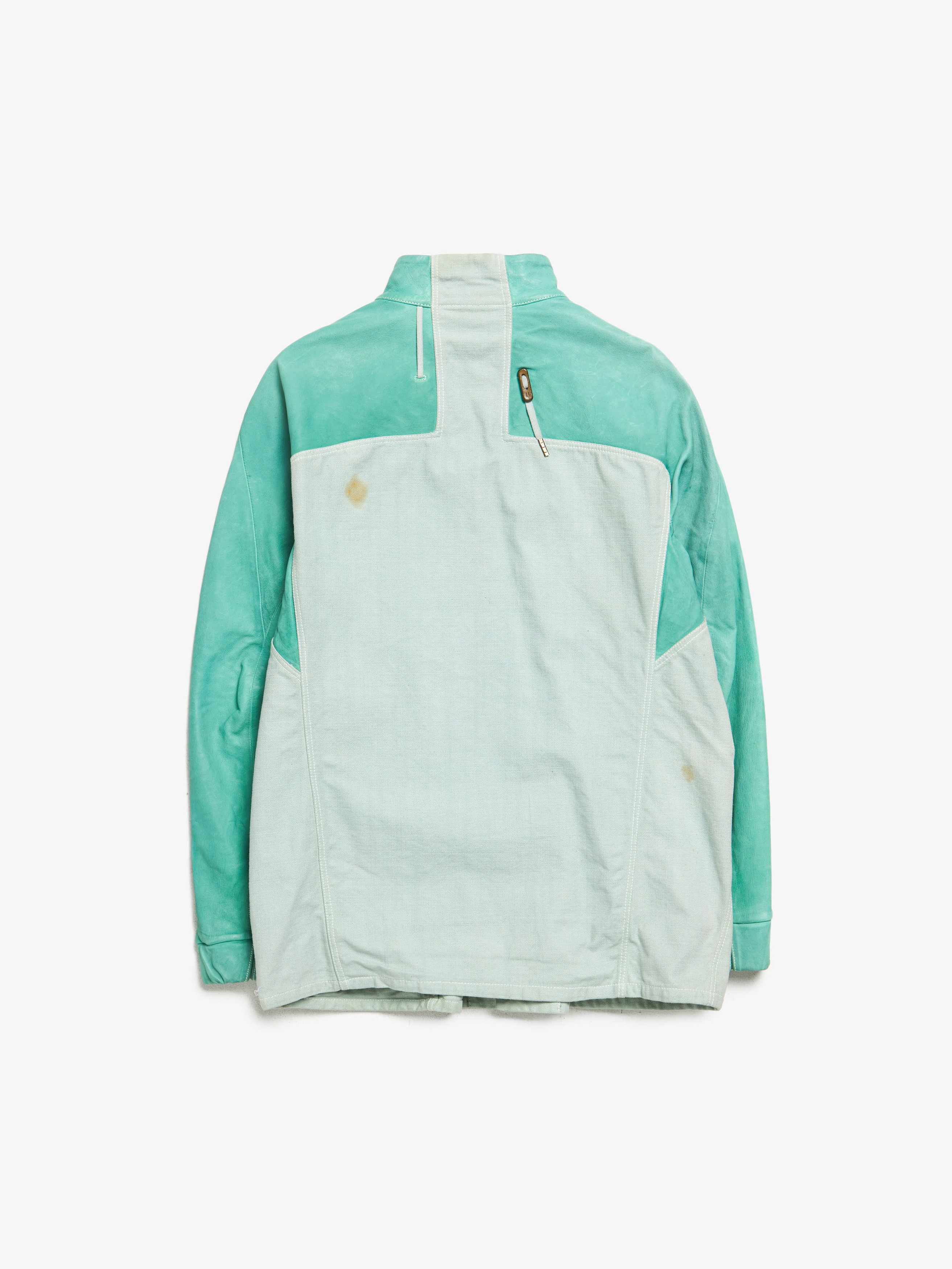 Boris Bidjan Saberi AW19 F1944 Dyed Kangaroo Skin Sleeve Detailed Work Jacket Size US XL / EU 56 / 4 - 3 Thumbnail