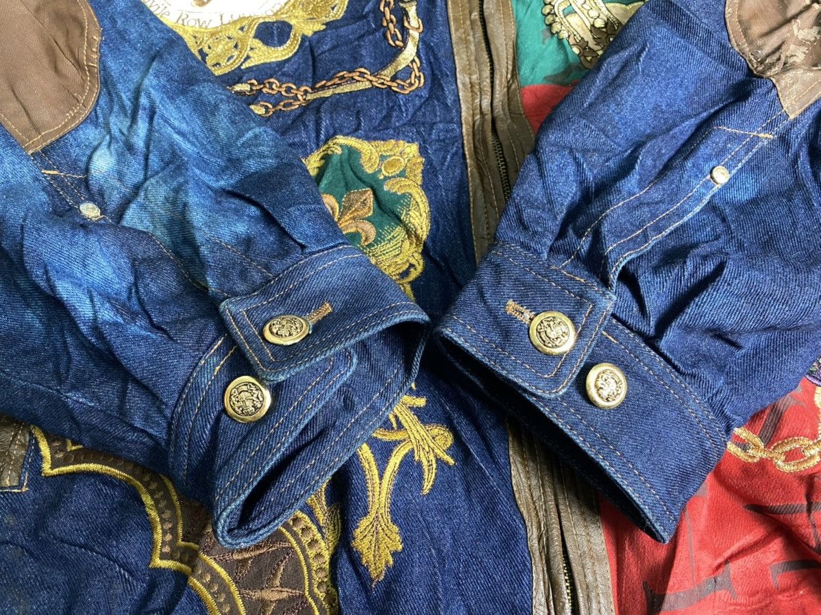Hardy Amies × Vintage Rare🔥Vintage Hardy Amies Jeans Jacket Luxury Design Size US XXL / EU 58 / 5 - 9 Thumbnail
