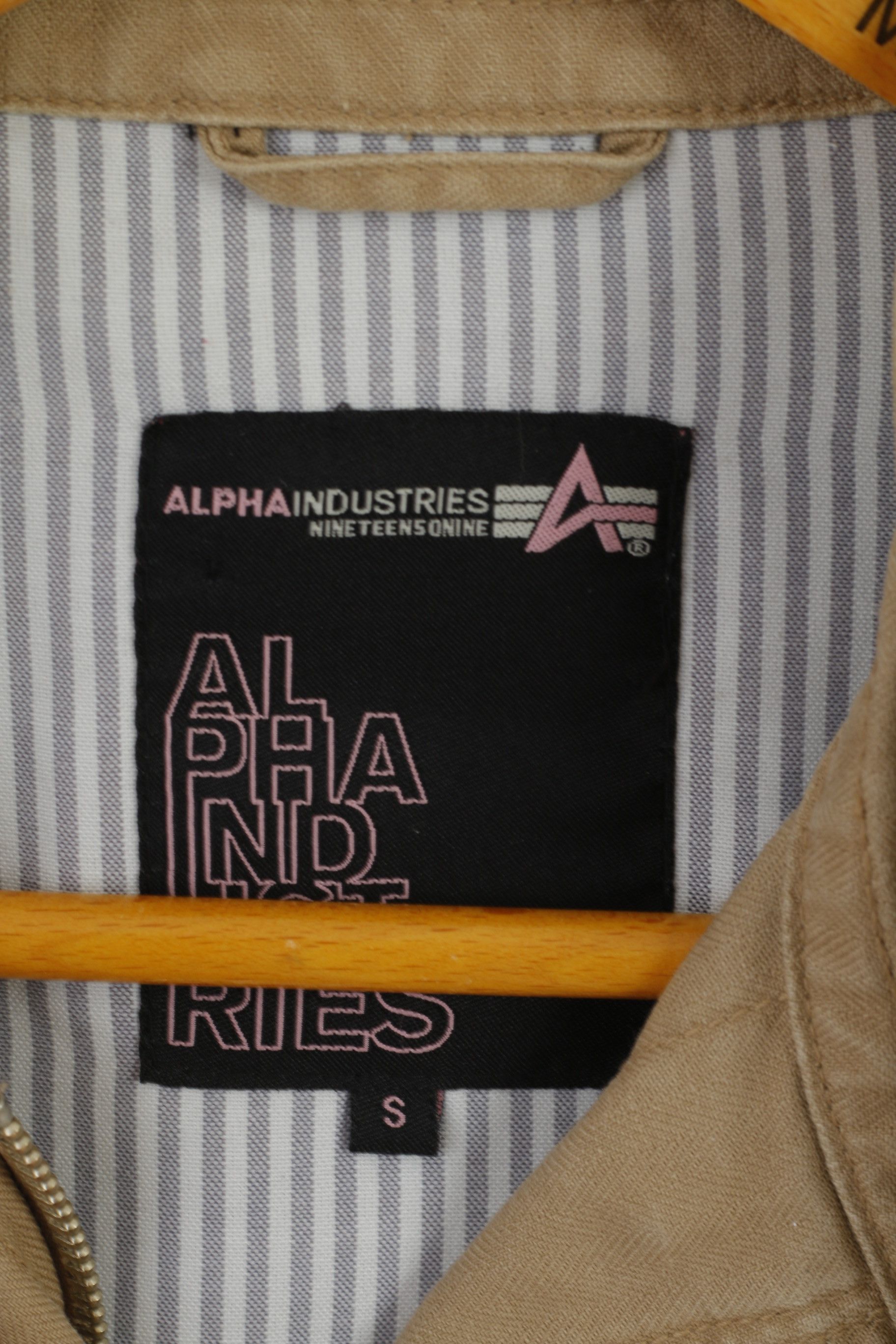 Alpha Industries Alpha Industries Women S Jacket Beige Classic 2474 Size M / US 6-8 / IT 42-44 - 5 Thumbnail