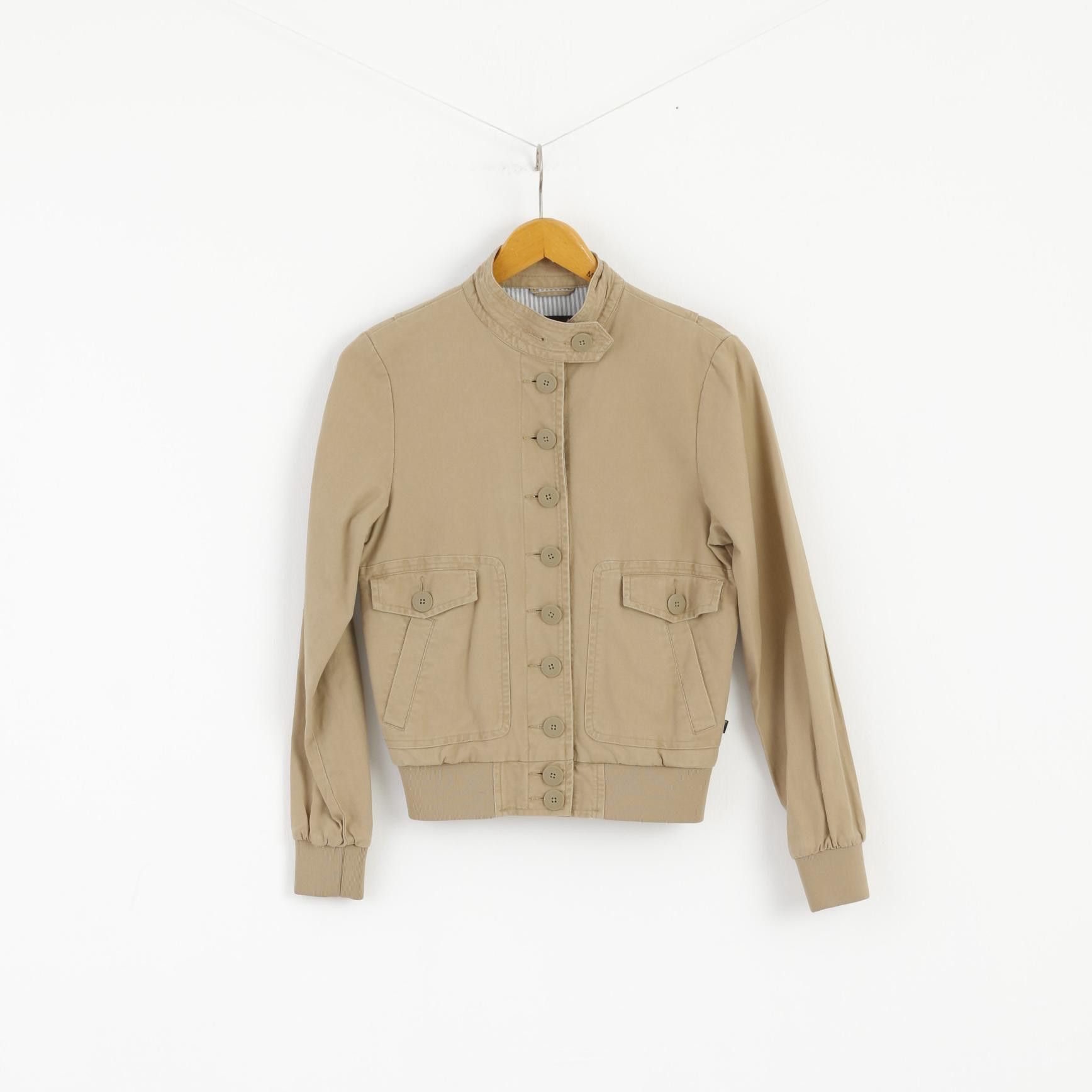 Alpha Industries Alpha Industries Women S Jacket Beige Classic 2474 Size M / US 6-8 / IT 42-44 - 2 Thumbnail