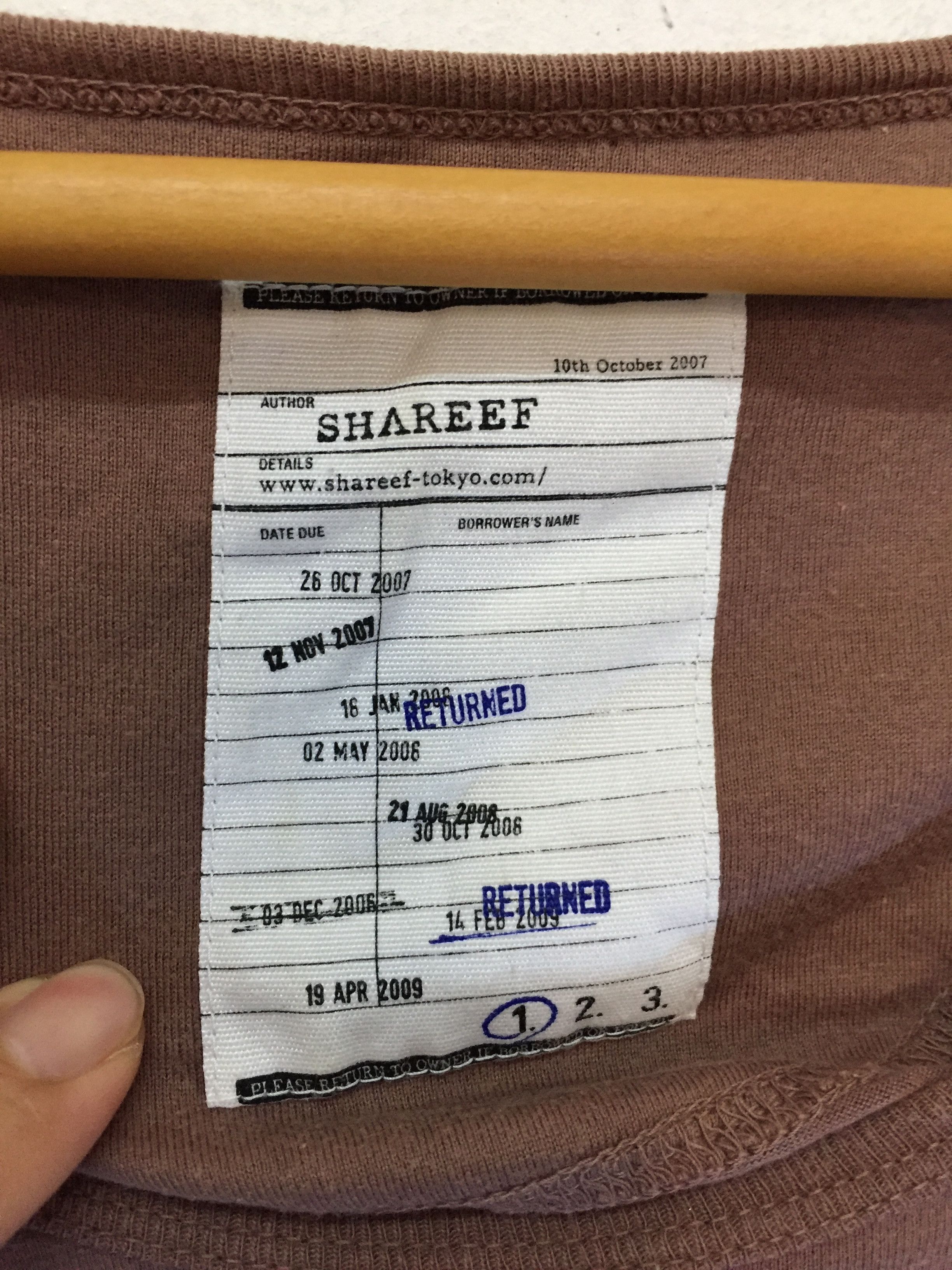 Share Spirit Homme Shareef Japan wide neck circus poem shirt Size US S / EU 44-46 / 1 - 8 Thumbnail