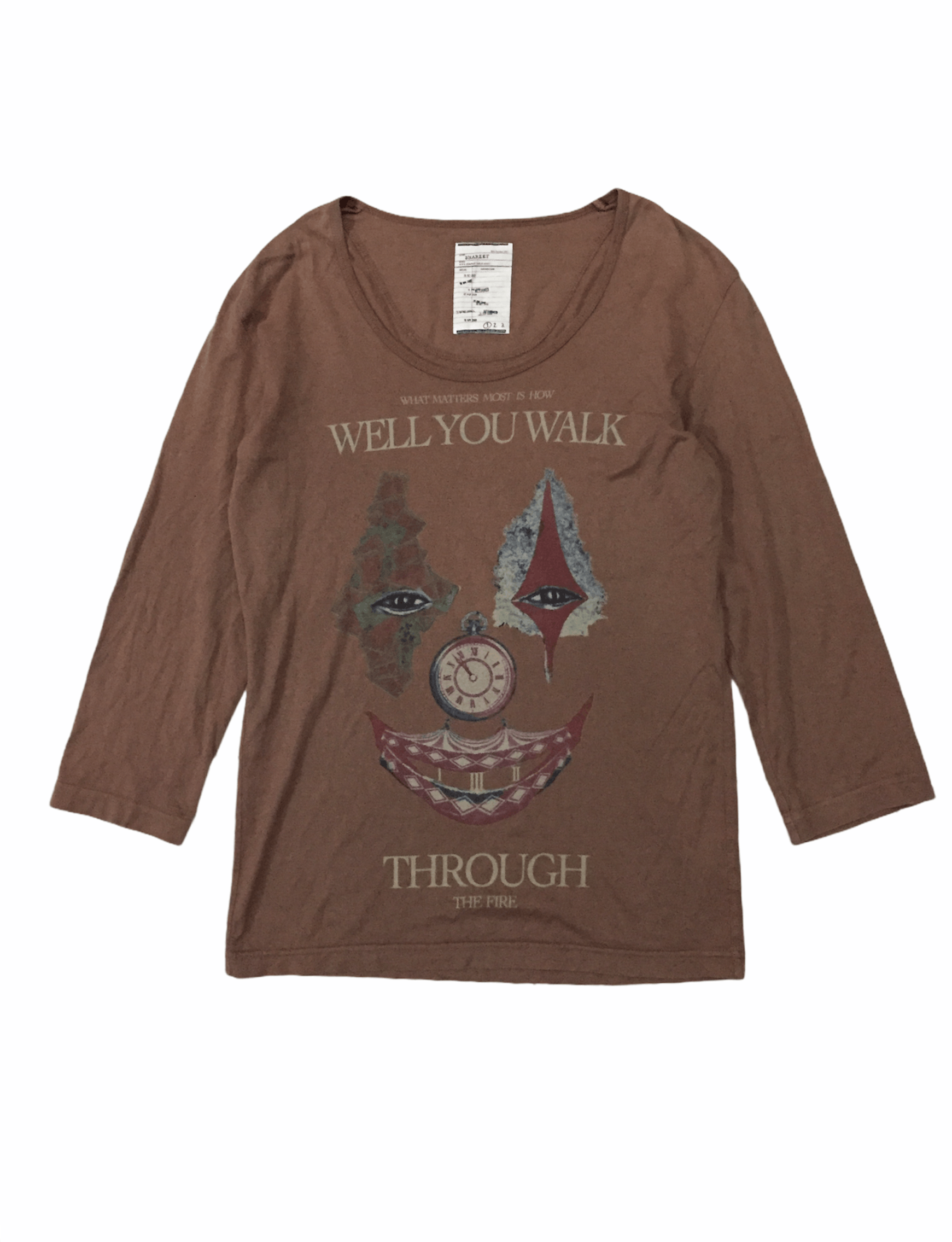 Share Spirit Homme Shareef Japan wide neck circus poem shirt Size US S / EU 44-46 / 1 - 1 Thumbnail