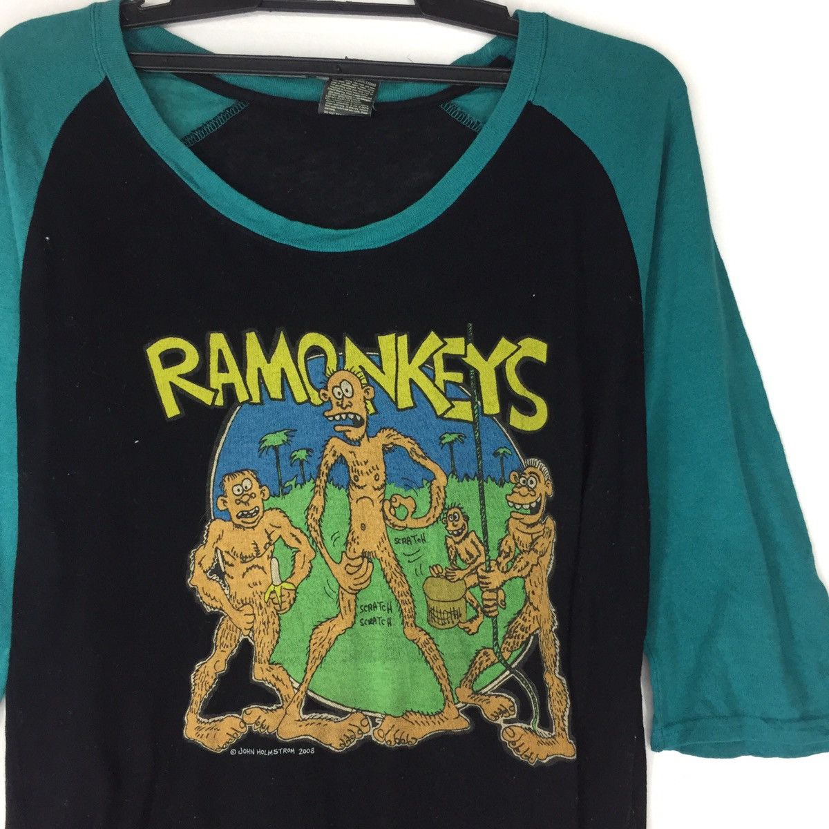 Band Tees × Designer Ramonkeys Ramones parody Size US M / EU 48-50 / 2 - 2 Thumbnail