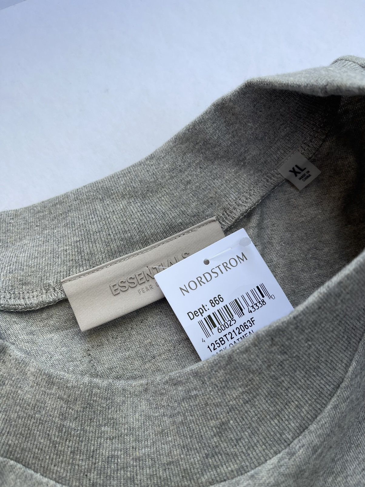 FOG × Fear of God × Pacsun FOG - Essentials Fear Of God Dark Oatmeal T-Shirt Sz (XL) Size US XL / EU 56 / 4 - 5 Thumbnail