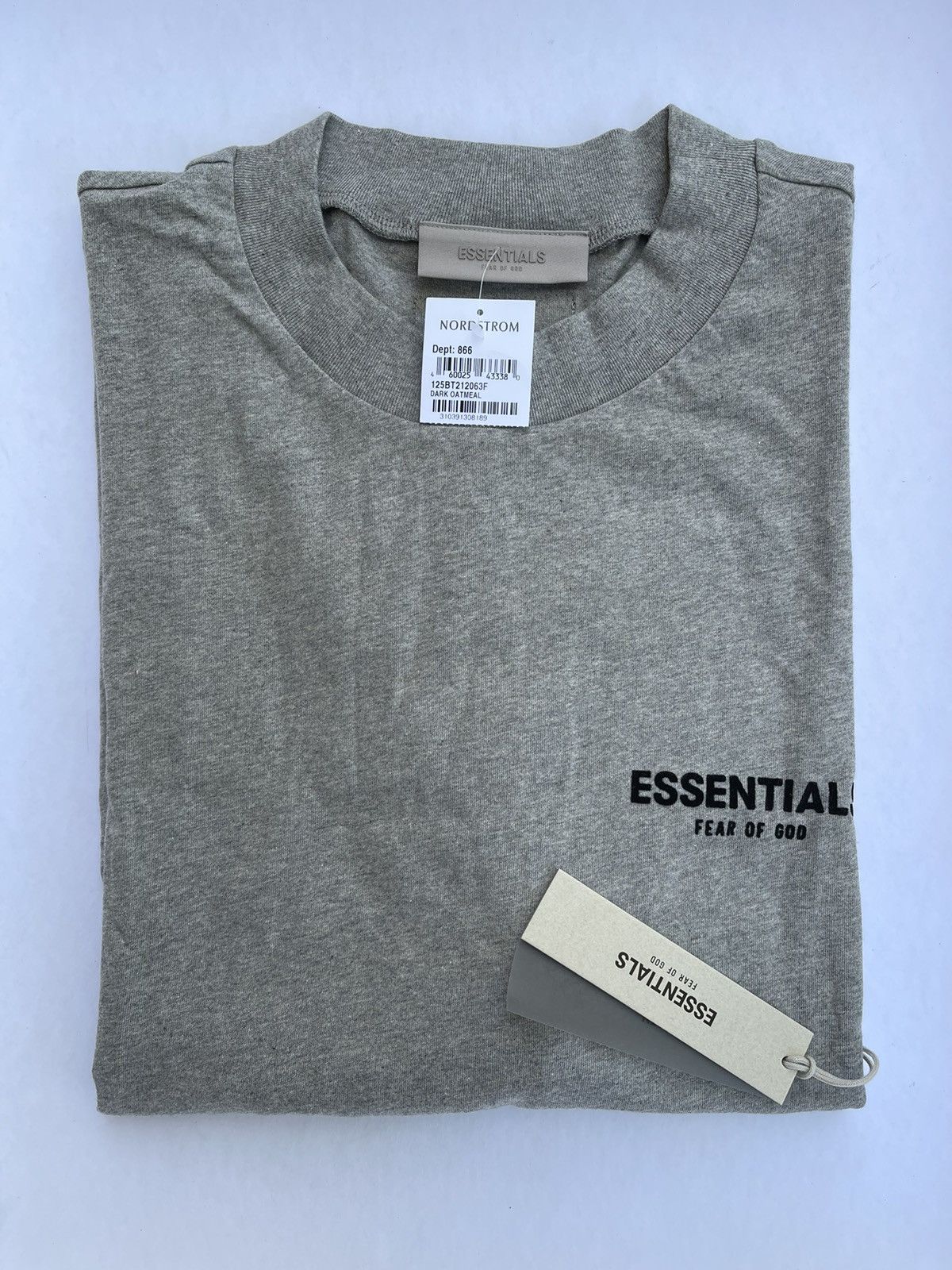 FOG × Fear of God × Pacsun FOG - Essentials Fear Of God Dark Oatmeal T-Shirt Sz (XL) Size US XL / EU 56 / 4 - 3 Thumbnail