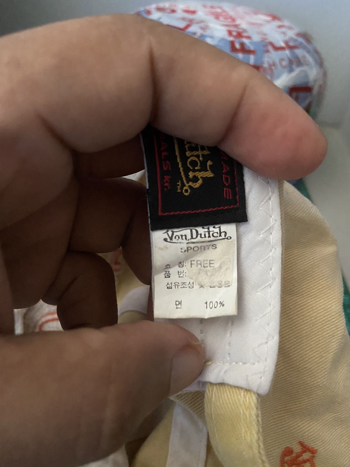 Japanese Brand × Von Dutch VON DUTCH ADJUSTED BUCKLE CAP HAT Size ONE SIZE - 8 Thumbnail