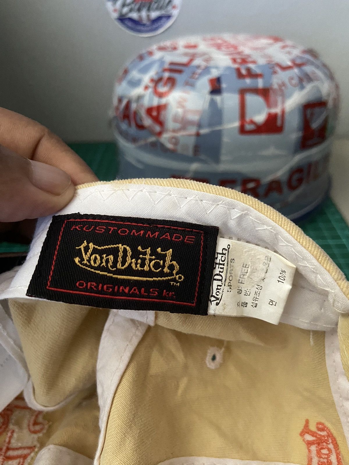 Japanese Brand × Von Dutch VON DUTCH ADJUSTED BUCKLE CAP HAT Size ONE SIZE - 6 Thumbnail