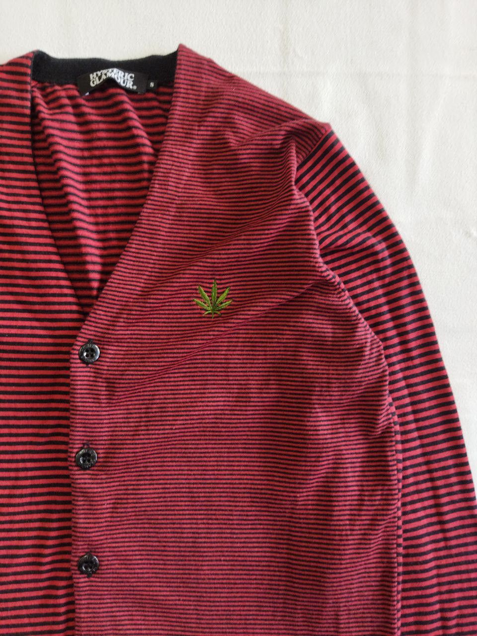 Hysteric Glamour Hysteric Glamour Japan Striped Cardigan - Size S Size US S / EU 44-46 / 1 - 9 Thumbnail