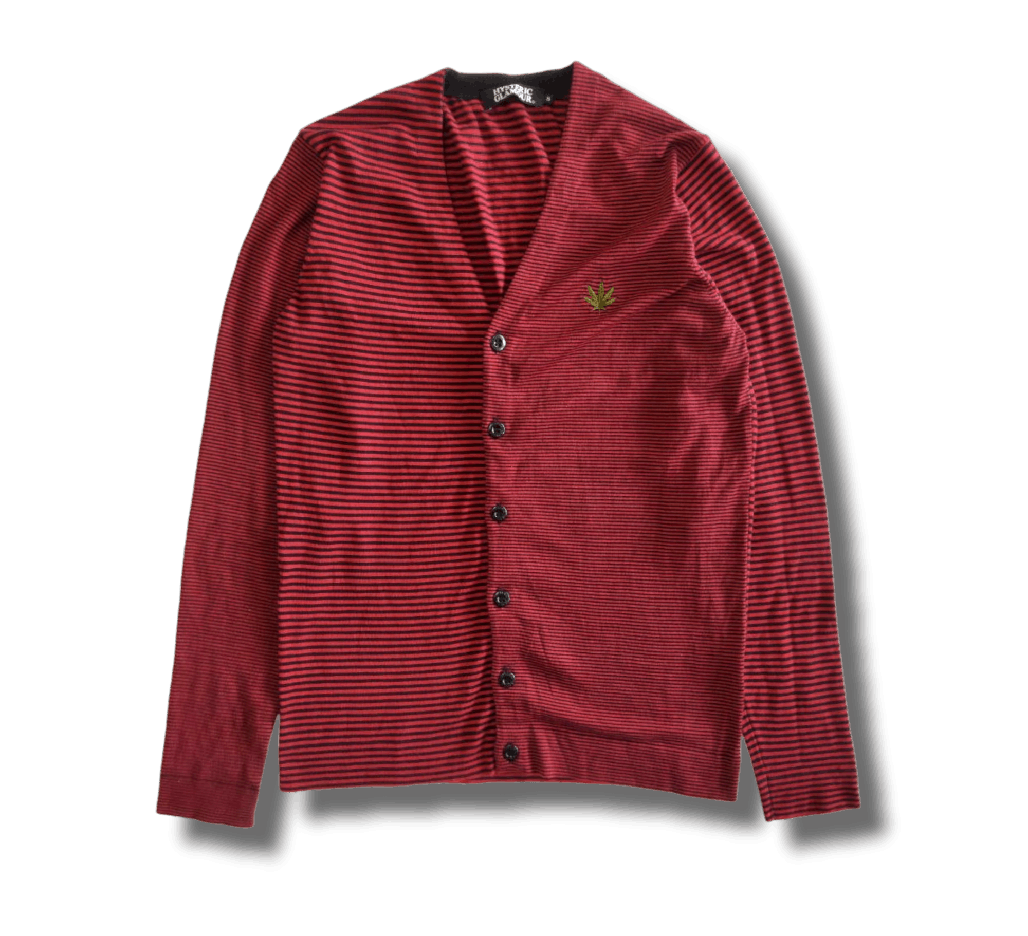 Hysteric Glamour Hysteric Glamour Japan Striped Cardigan - Size S Size US S / EU 44-46 / 1 - 1 Thumbnail