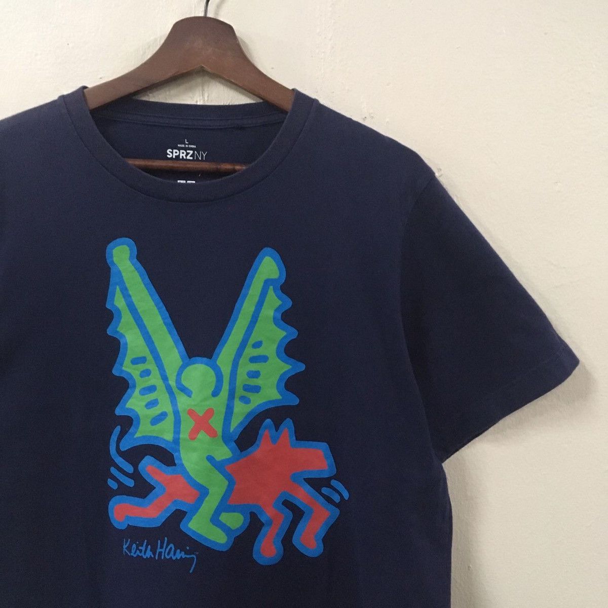 Uniqlo Uniqlo x Keith Haring Short Sleeve Tshirt Size US L / EU 52-54 / 3 - 2 Thumbnail