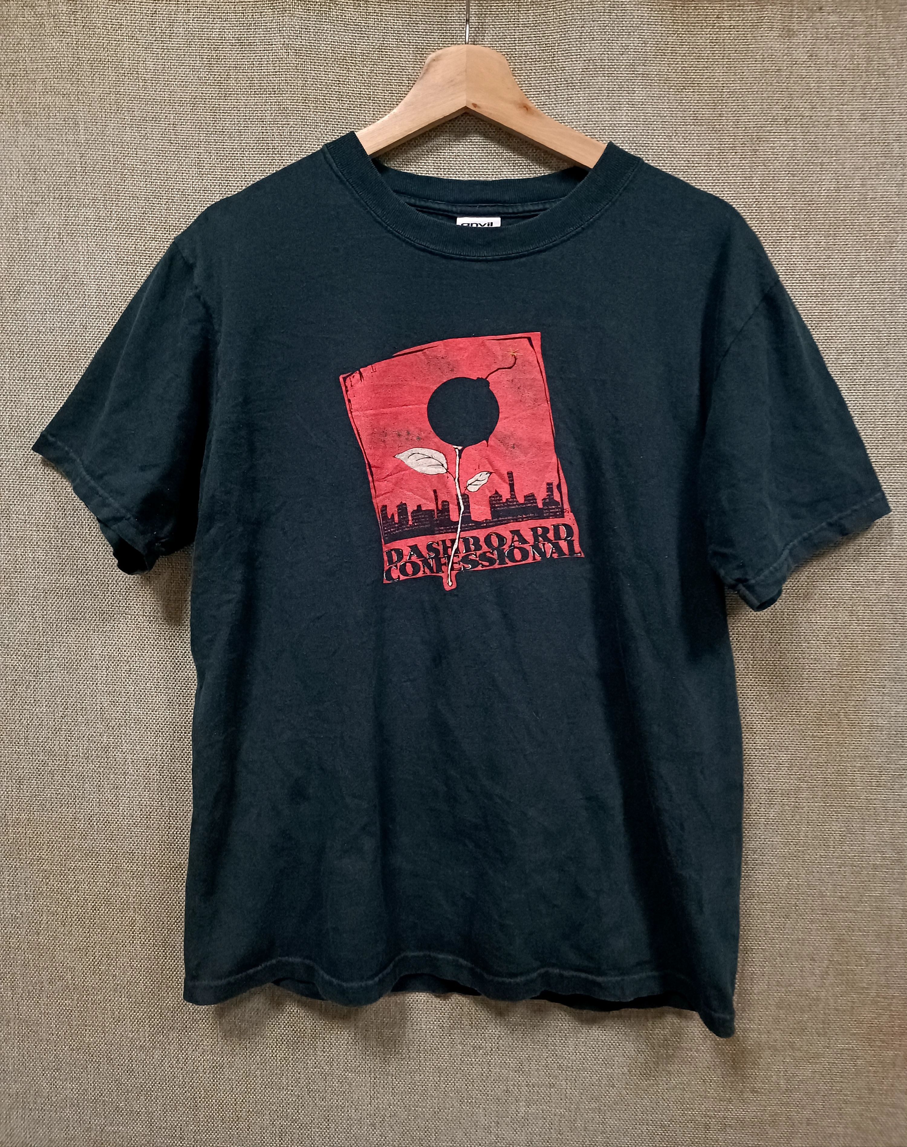 Anvil × Band Tees t shirt band dashboard confessional Size US M / EU 48-50 / 2 - 1 Thumbnail