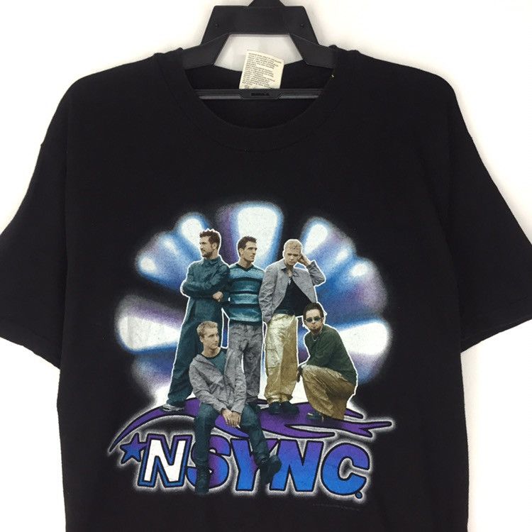 Band Tees × Vintage Nsync 1999 Size US L / EU 52-54 / 3 - 2 Thumbnail