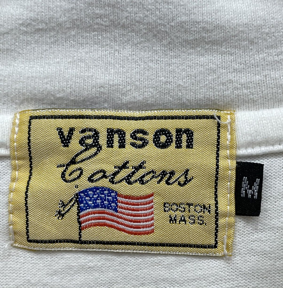Vanson Leathers VANSON Leather Rare! Silver Embroidery Cotton Polo Shirt Size US S / EU 44-46 / 1 - 7 Thumbnail