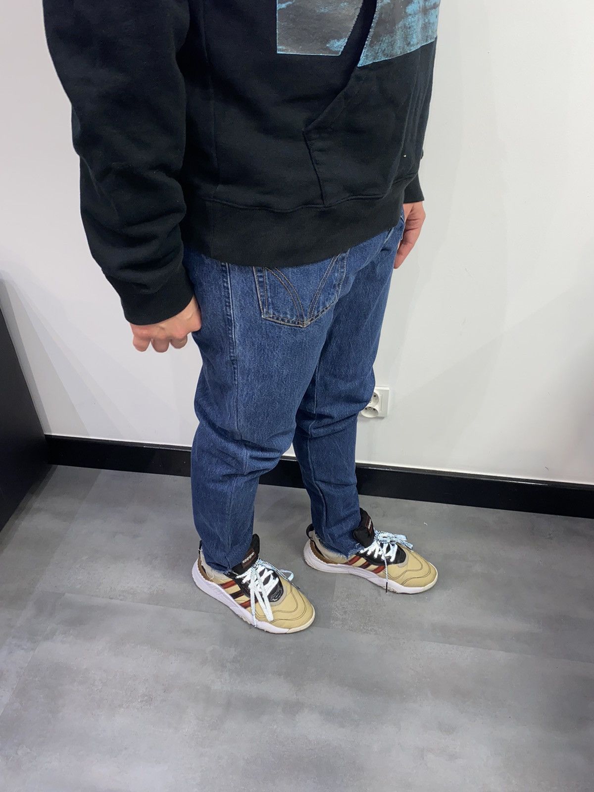 Dolce & Gabbana Archive! Dolce & Gabbana Reverse Indigo Denim Pants Size US 34 / EU 50 - 9 Thumbnail