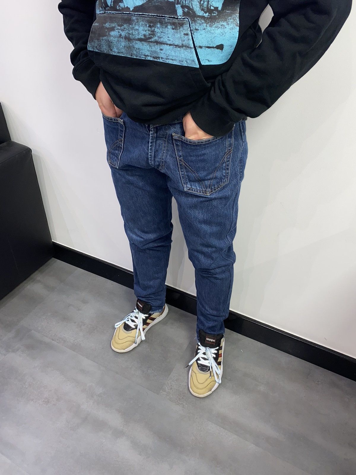 Dolce & Gabbana Archive! Dolce & Gabbana Reverse Indigo Denim Pants Size US 34 / EU 50 - 8 Thumbnail