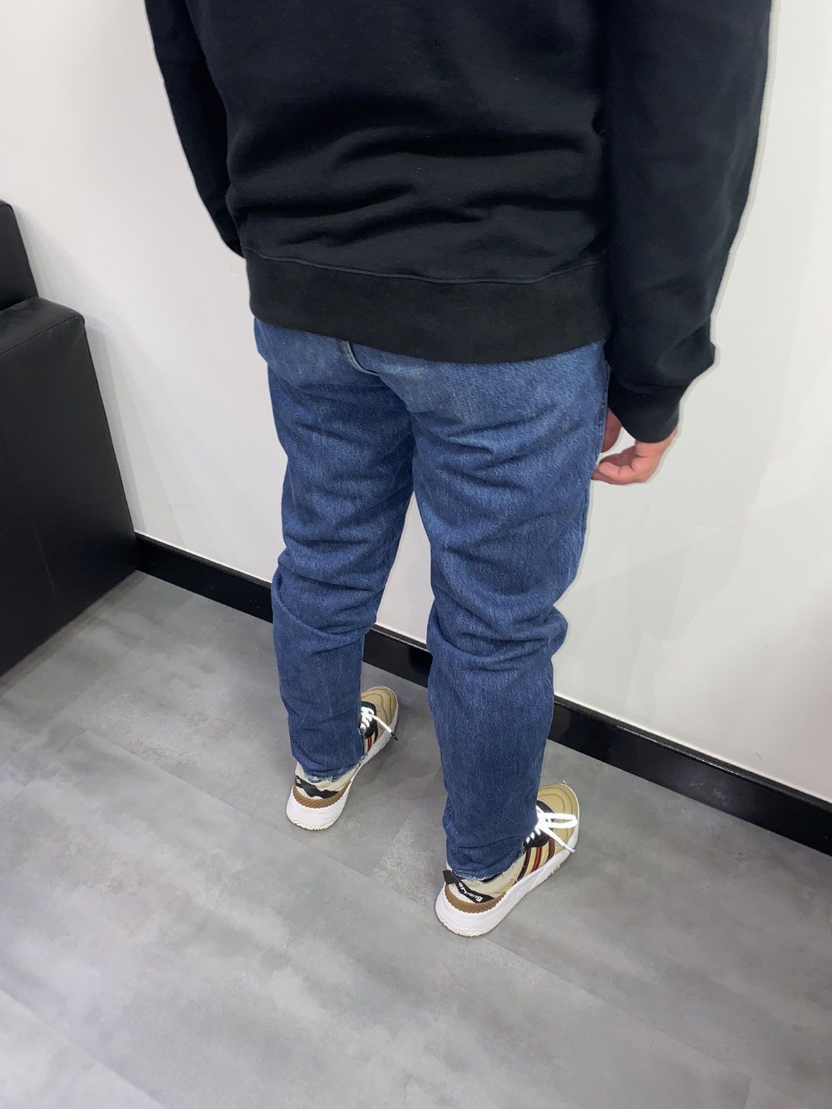 Dolce & Gabbana Archive! Dolce & Gabbana Reverse Indigo Denim Pants Size US 34 / EU 50 - 10 Thumbnail