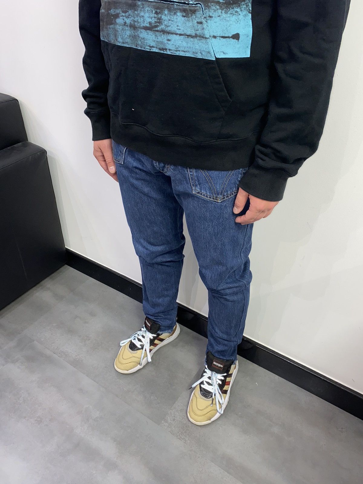 Dolce & Gabbana Archive! Dolce & Gabbana Reverse Indigo Denim Pants Size US 34 / EU 50 - 7 Thumbnail