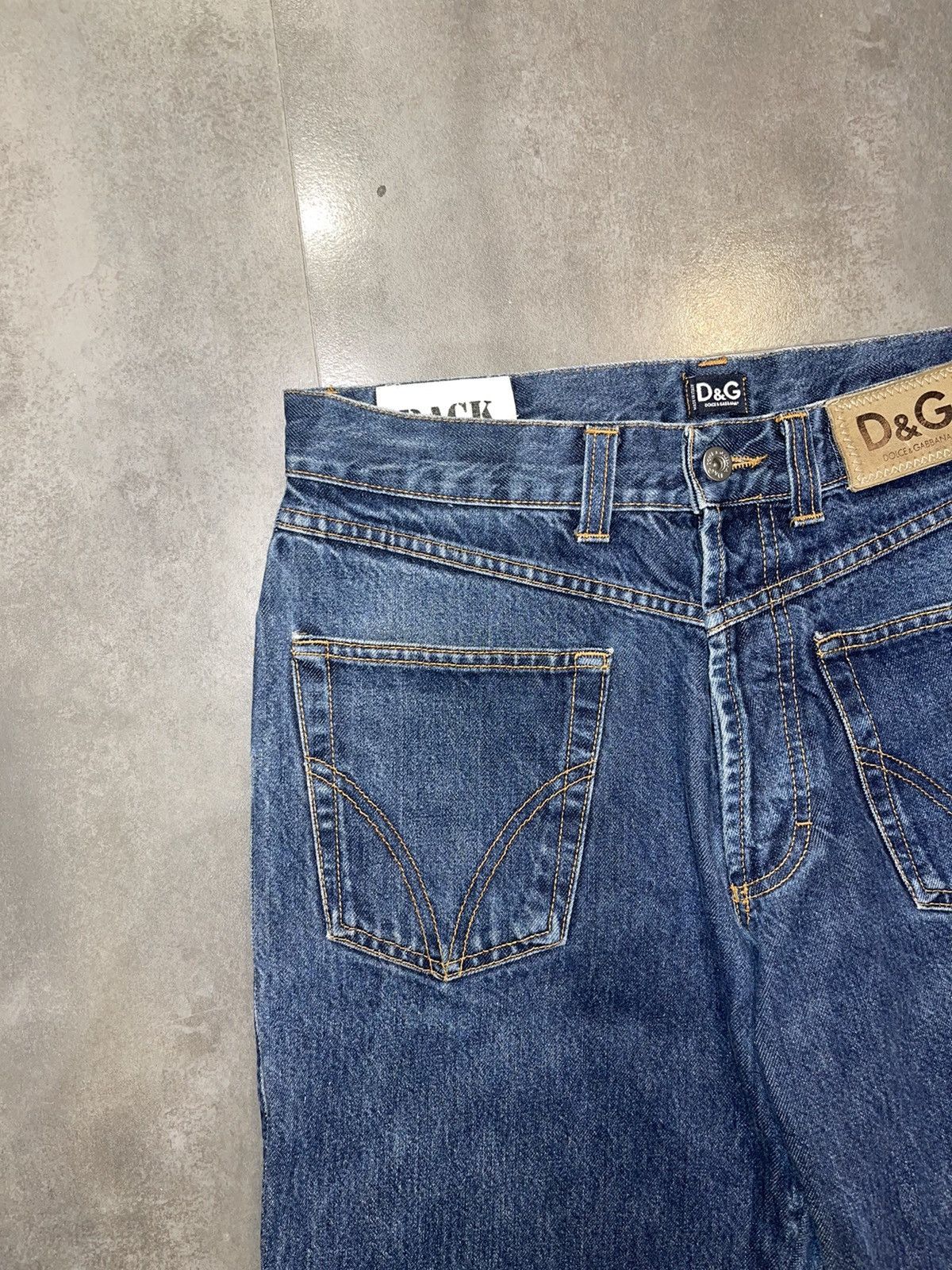 Dolce & Gabbana Archive! Dolce & Gabbana Reverse Indigo Denim Pants Size US 34 / EU 50 - 5 Thumbnail