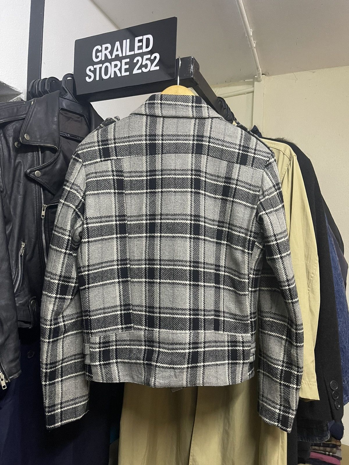 Japanese Brand SDC PROGRESSION DOUBLE COLLAR BIKER JACKET Size US M / EU 48-50 / 2 - 2 Thumbnail