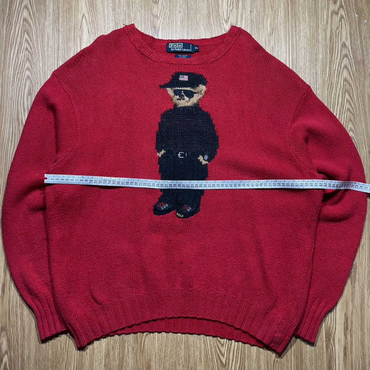 Polo Ralph Lauren × Vintage Sweater Polo Bear Vintage “Cool Bear” Hand Knit Size US XL / EU 56 / 4 - 11 Thumbnail
