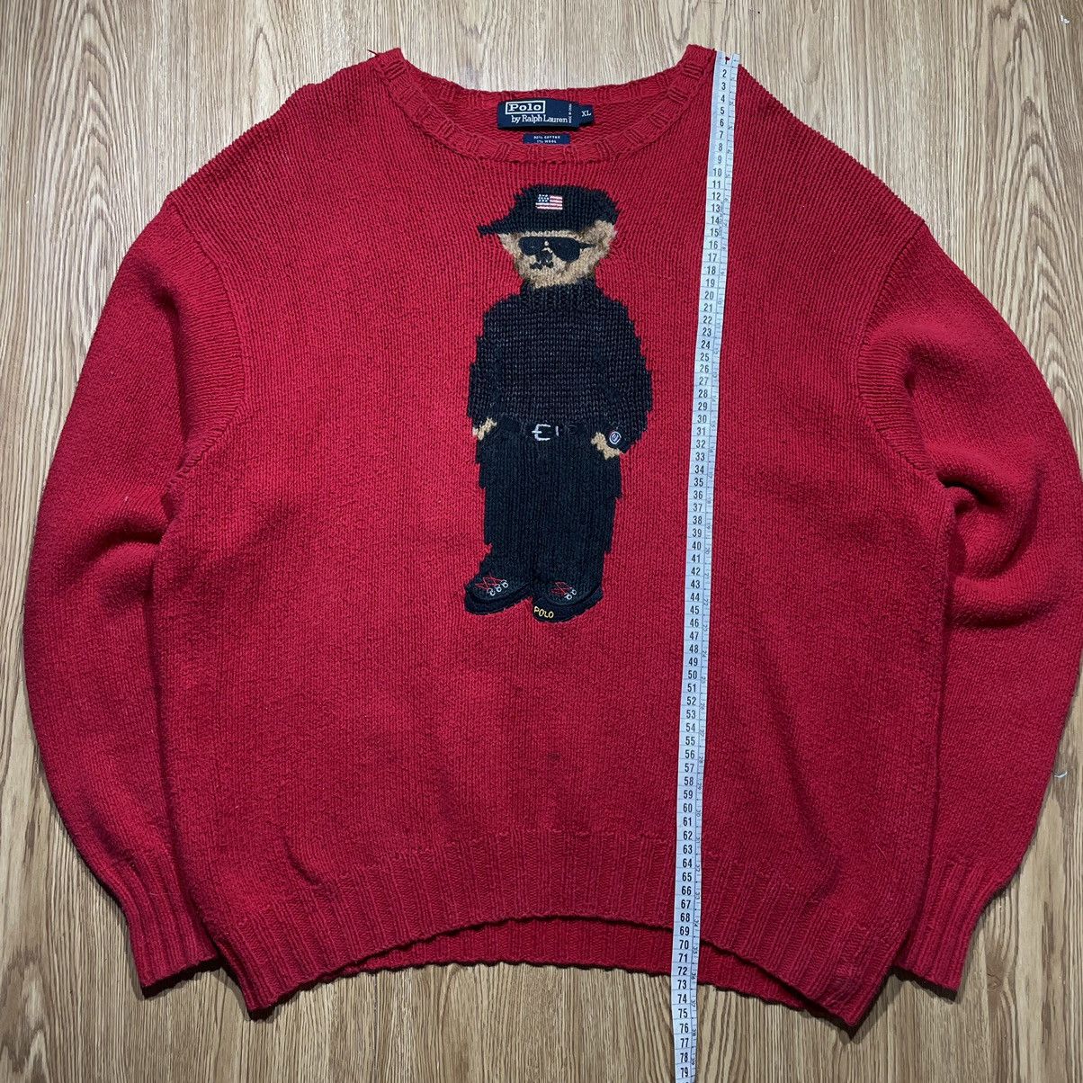 Polo Ralph Lauren × Vintage Sweater Polo Bear Vintage “Cool Bear” Hand Knit Size US XL / EU 56 / 4 - 10 Thumbnail