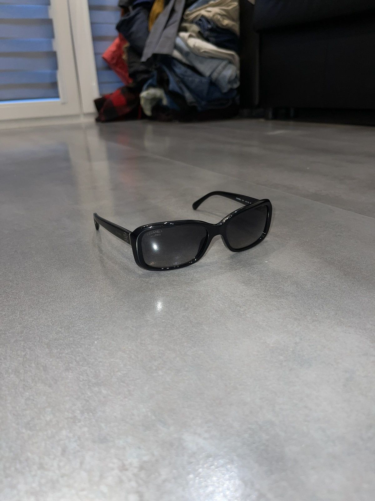 Chanel Chanel 5247 C.501/S8 Black Sunglasses Size ONE SIZE - 3 Thumbnail