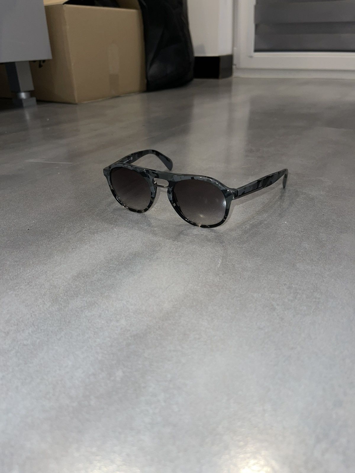 Prada Prada SPR09P QE2-0A7 Camo Sunglasses Size ONE SIZE - 1 Thumbnail