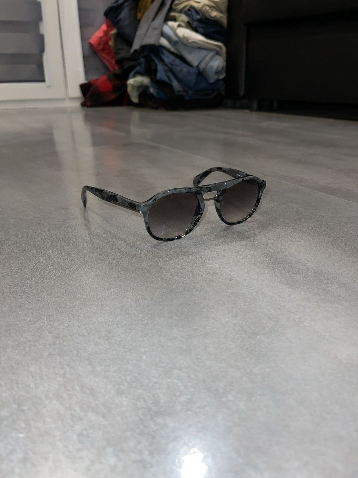 Prada Prada SPR09P QE2-0A7 Camo Sunglasses Size ONE SIZE - 3 Thumbnail