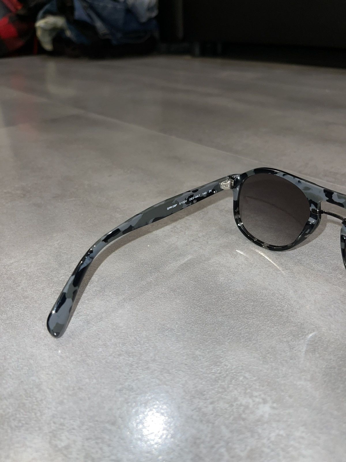 Prada Prada SPR09P QE2-0A7 Camo Sunglasses Size ONE SIZE - 11 Thumbnail
