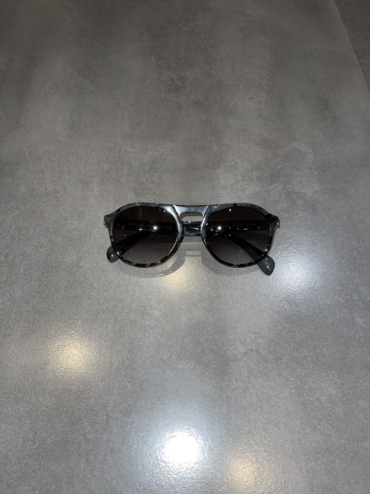 Prada Prada SPR09P QE2-0A7 Camo Sunglasses Size ONE SIZE - 4 Thumbnail