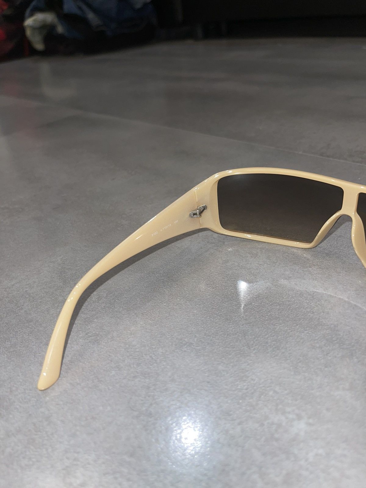 Chanel Chanel 5103 C.710/13 Camel Sand Shield Sunglasses Size ONE SIZE - 12 Thumbnail