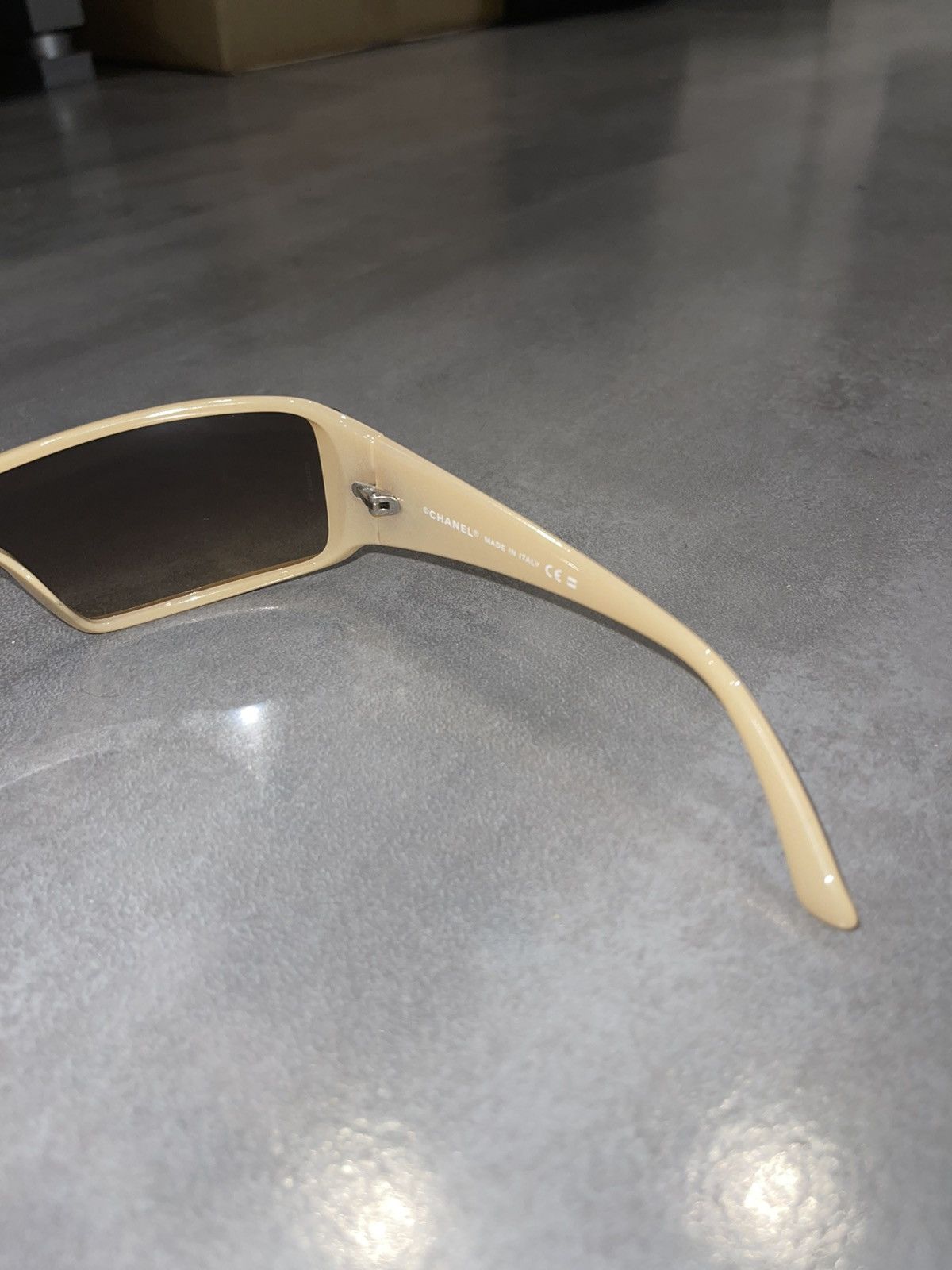 Chanel Chanel 5103 C.710/13 Camel Sand Shield Sunglasses Size ONE SIZE - 10 Thumbnail