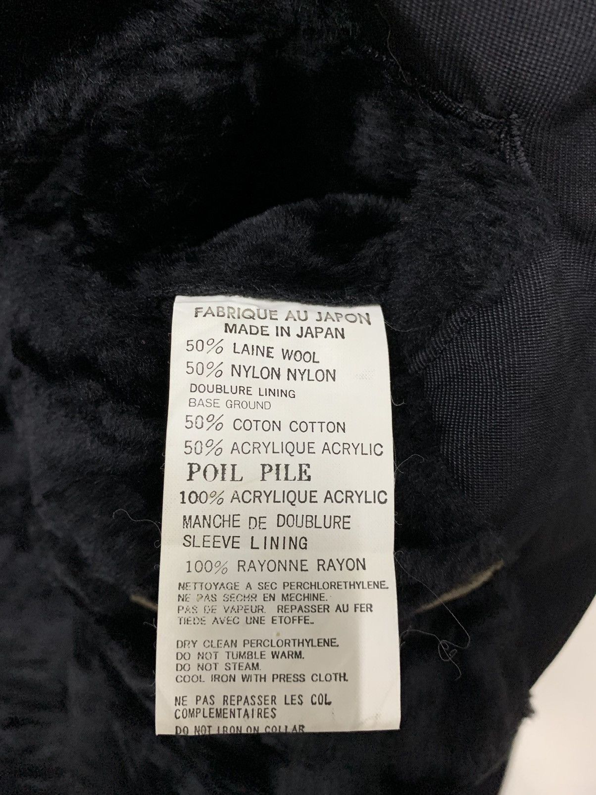 Yohji Yamamoto 🔥Y’s FOR MEN POIL PILED 4 POCKETS JACKET Size US L / EU 52-54 / 3 - 10 Thumbnail