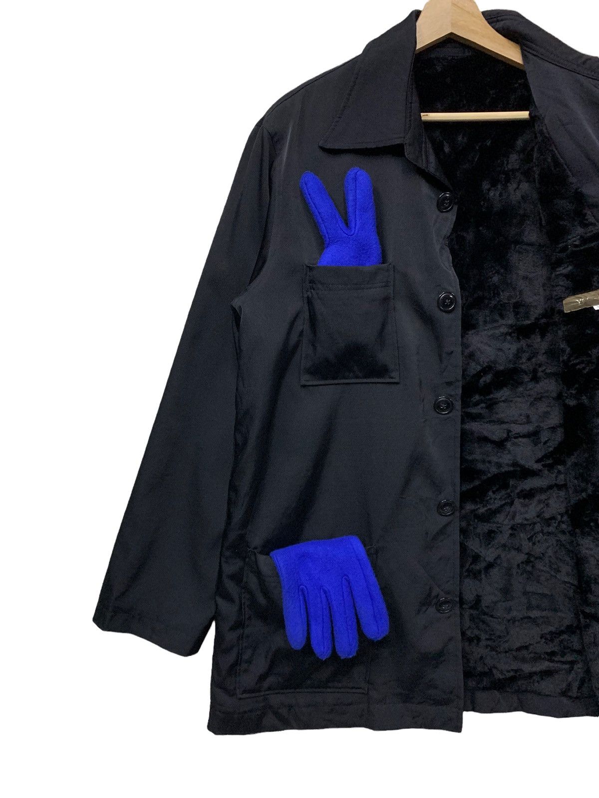 Yohji Yamamoto 🔥Y’s FOR MEN POIL PILED 4 POCKETS JACKET Size US L / EU 52-54 / 3 - 2 Thumbnail