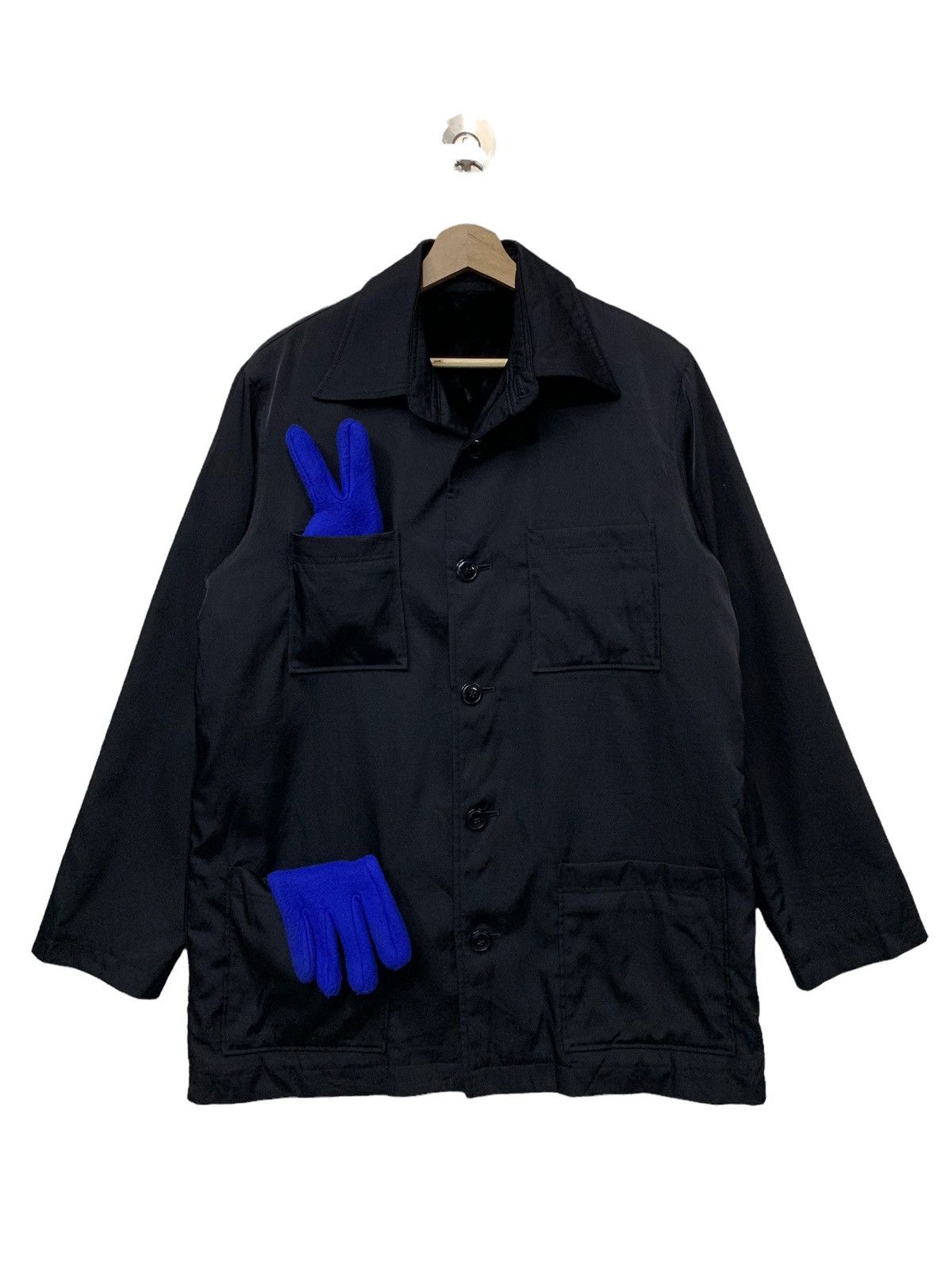 Yohji Yamamoto 🔥Y’s FOR MEN POIL PILED 4 POCKETS JACKET Size US L / EU 52-54 / 3 - 4 Thumbnail