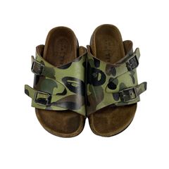 Custom bape hot sale birkenstocks