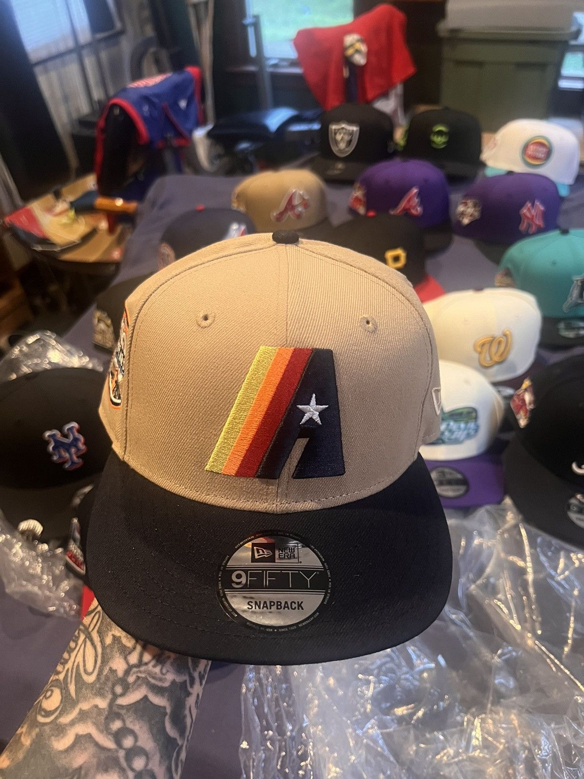 New Era New era 9fifty Houston Astros snapback Size ONE SIZE - 2 Thumbnail