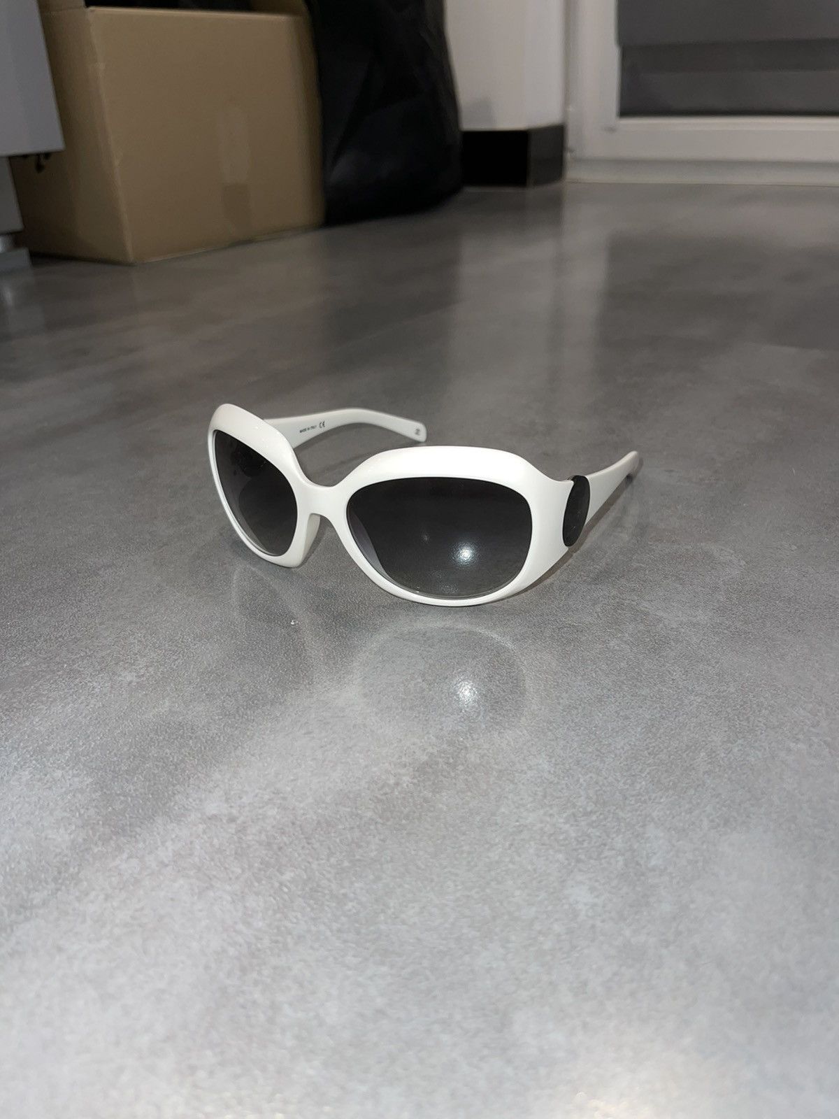 Chanel Chanel 6033 C.716/3C White Cobain Sunglasses Size ONE SIZE - 1 Thumbnail