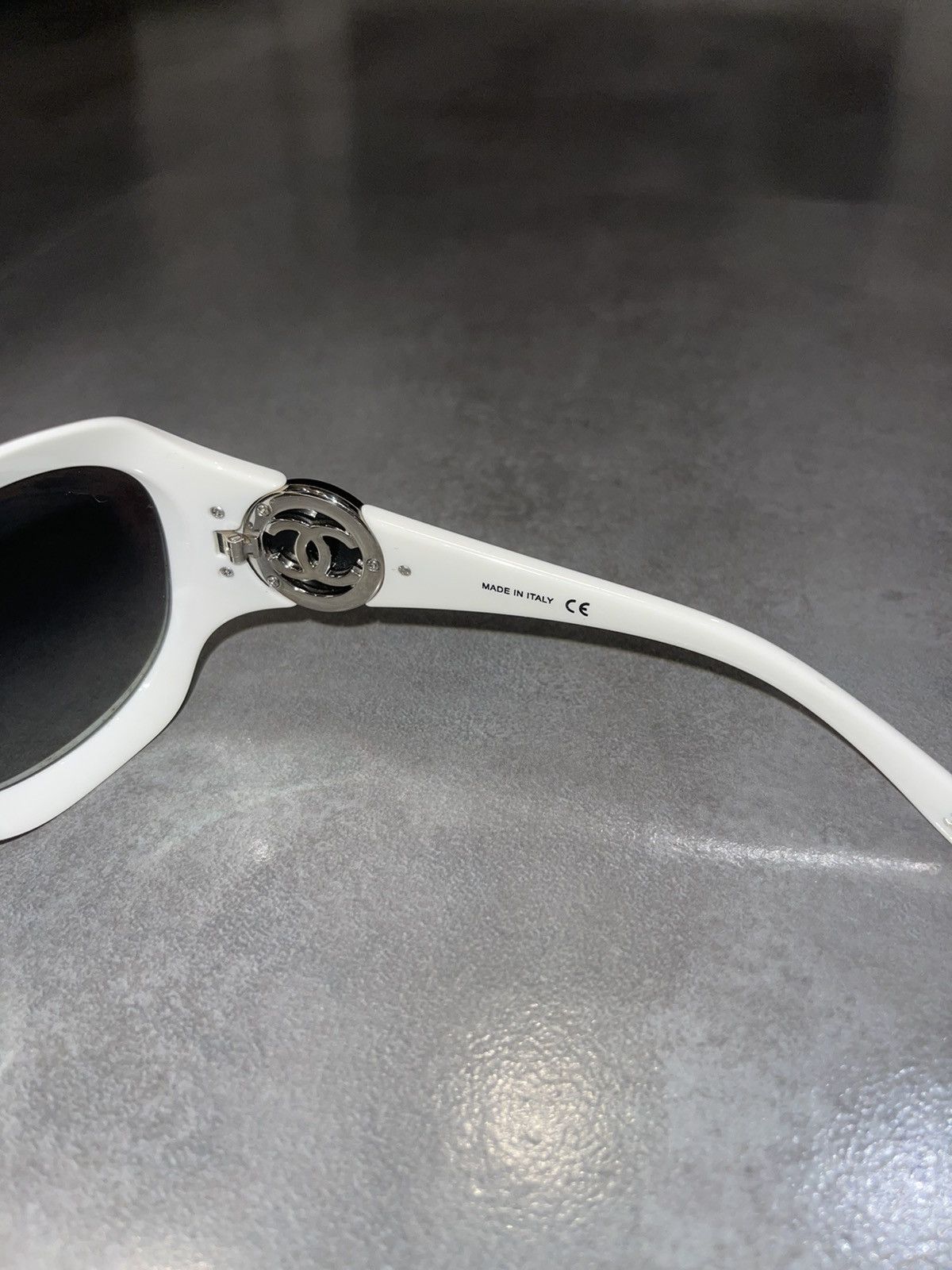 Chanel Chanel 6033 C.716/3C White Cobain Sunglasses Size ONE SIZE - 12 Thumbnail