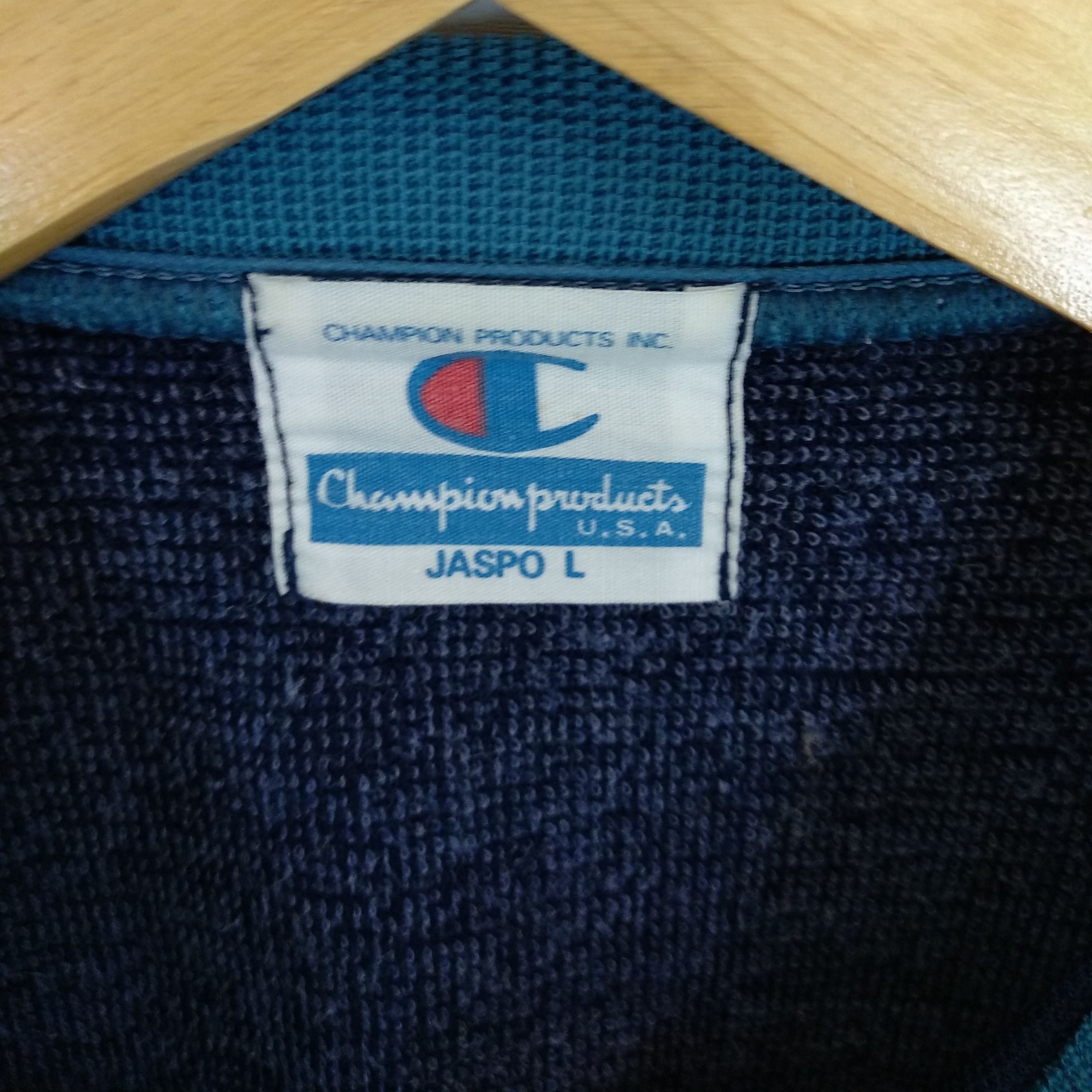 Champion × Vintage Vintage 90's CHAMPION Tracksuit Sportswear Training Jacket Size L / US 10 / IT 46 - 8 Thumbnail
