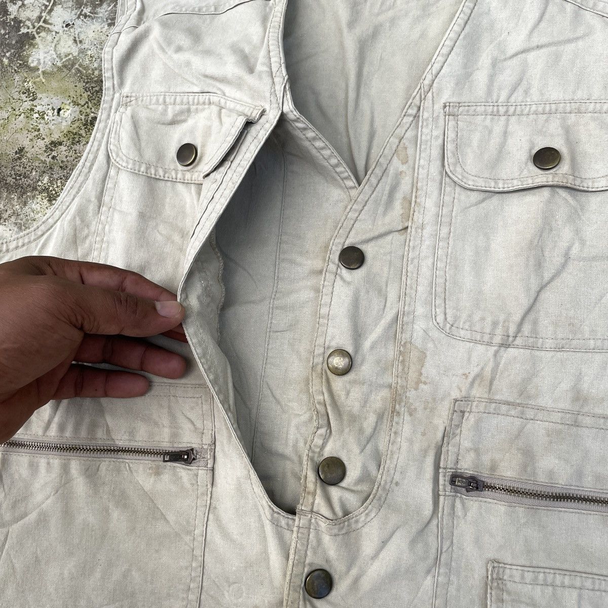 Japanese Brand × Vintage Vintage Faded Japanese Brand Vest Size US M / EU 48-50 / 2 - 4 Thumbnail