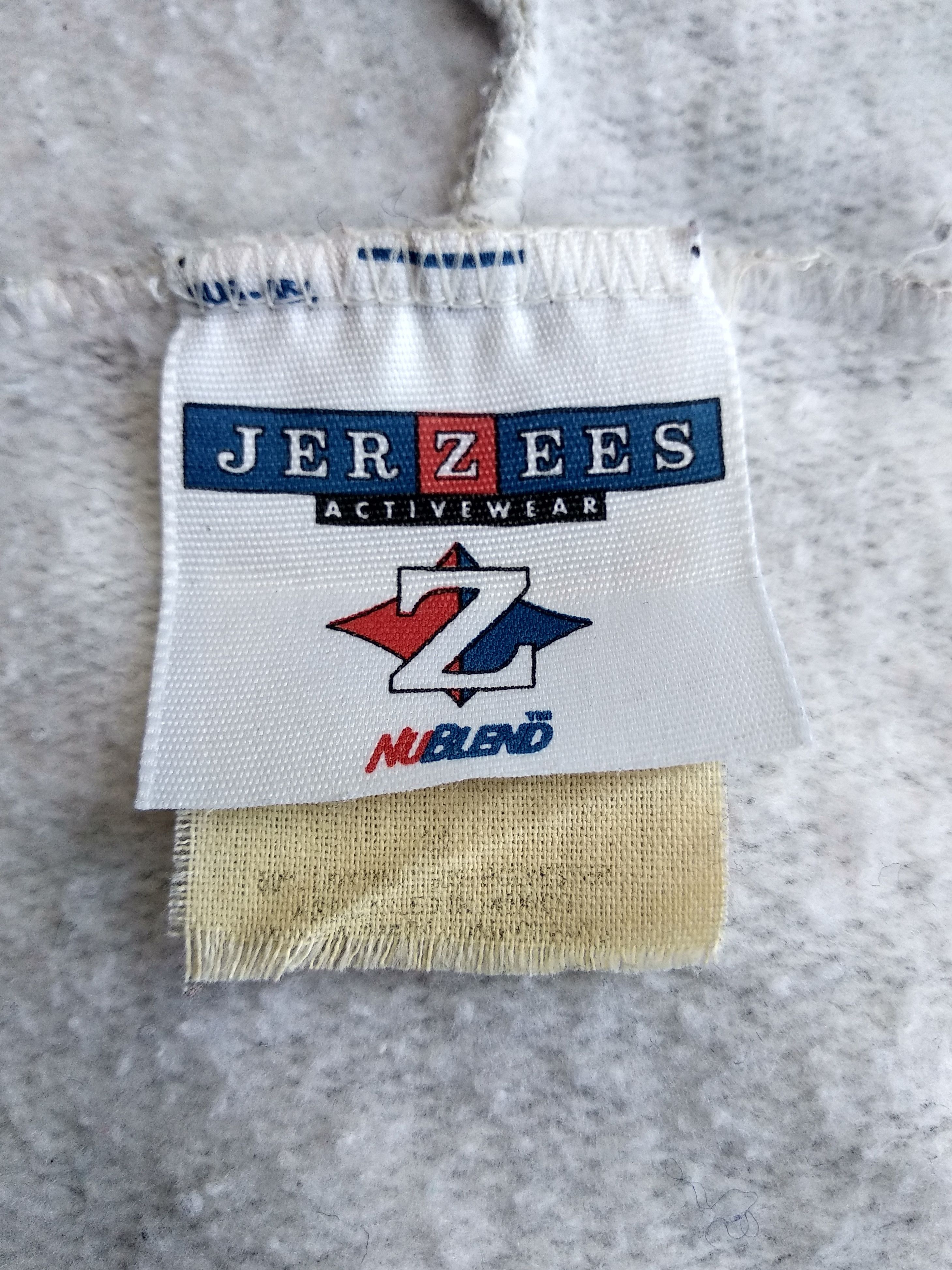 Jerzees × Vintage Vintage 90s Jerzees Hoodie/L.Anderson Name At Back/Size XL Size US XL / EU 56 / 4 - 3 Thumbnail