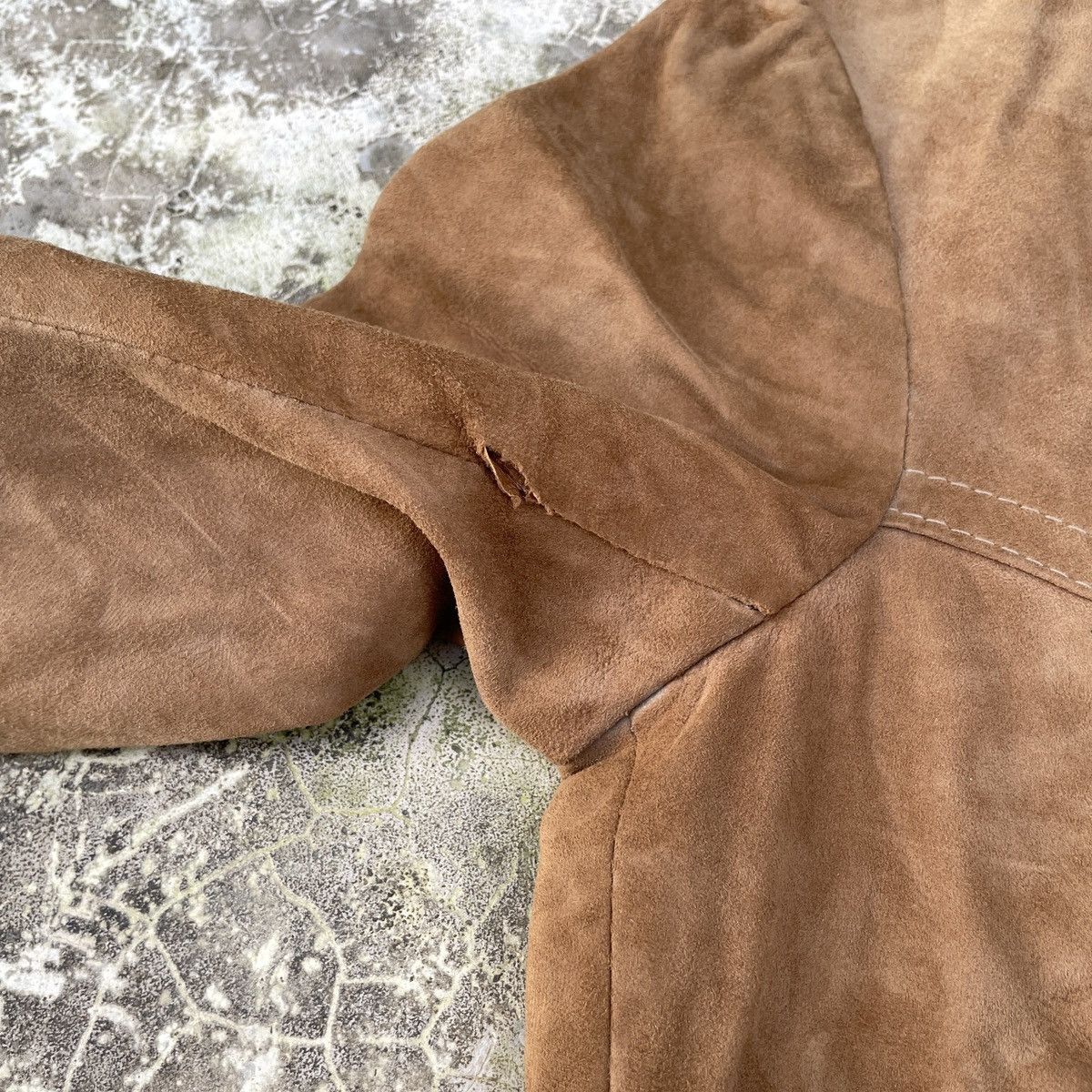 Japanese Brand × Vintage Vintage Zapp Triumph Fully Leather Bomber Jacket Size US S / EU 44-46 / 1 - 5 Thumbnail